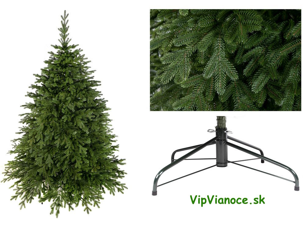 umely vianocny stromcek smrek premium cely 3d
